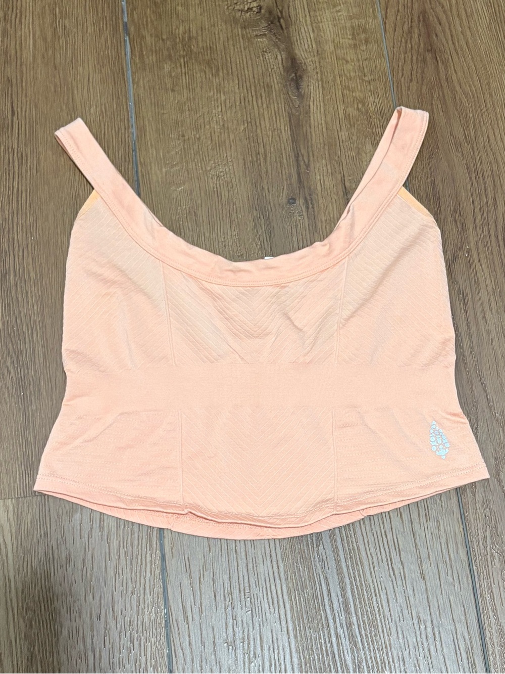 Free People Movement Dusty Coral Longline Sports Bra Size M/L